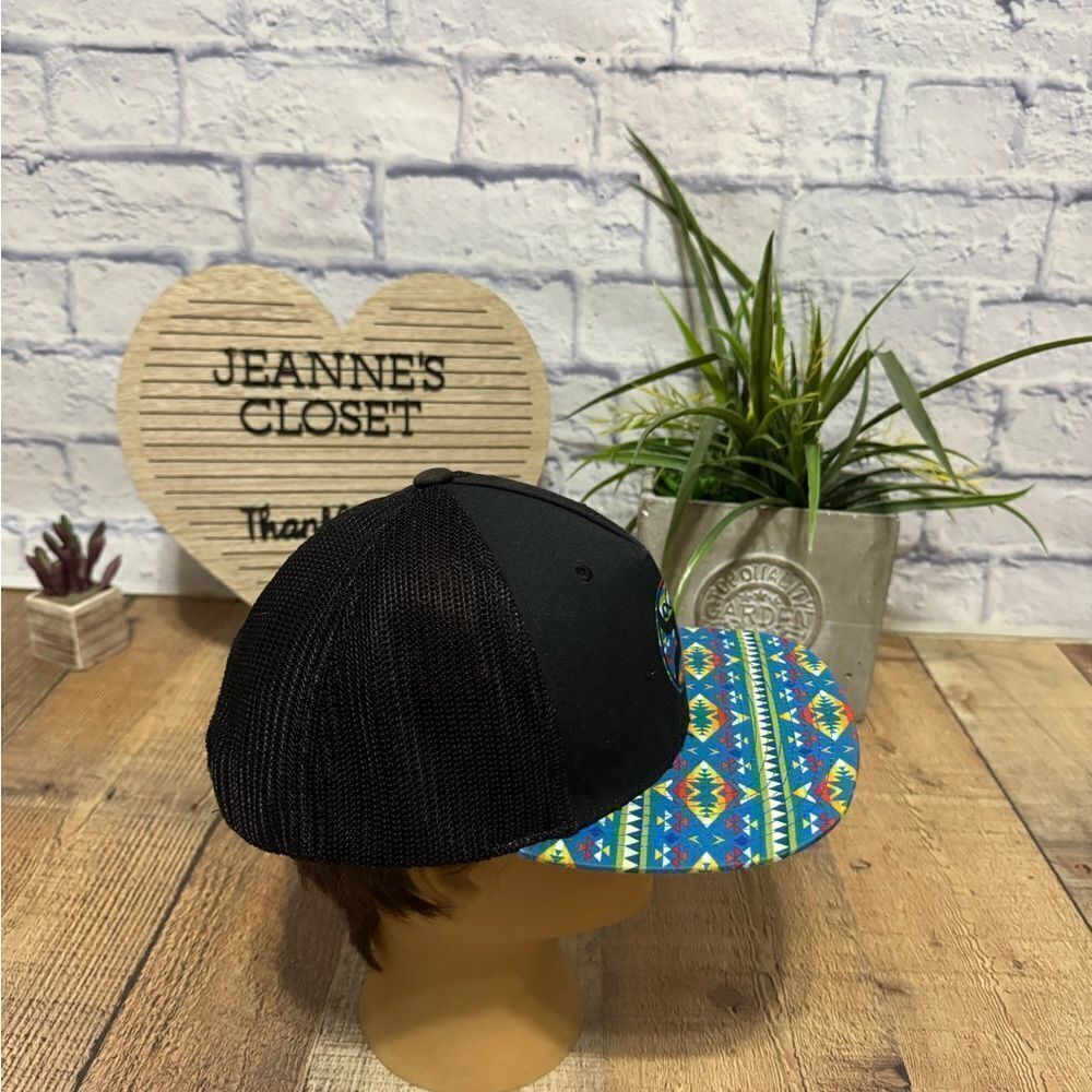 Get Your Hooey Snapback Baseball Cap Hat Multi-Color Mesh Aztec Rodeo - Picture 2 of 7